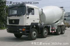 陜汽 德龍F(tuán)3000 336馬力 8X4 混凝土攪拌車(加長(zhǎng)平頂)(SX5315GJBJT346)